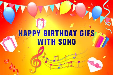 happy birthday gif with music|Happy Birthday GIFs transformed into videos with。